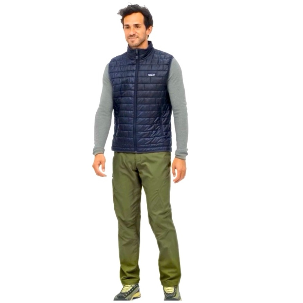 Patagonia Men's Nano Puff Vest dark grey sz XS.  EXCELLENT cond. Smokefree home.